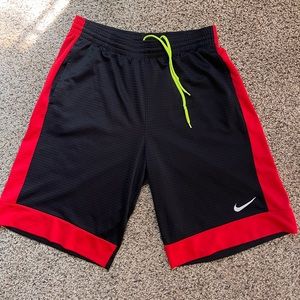 Men’s Black/red Activewear Shorts